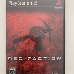 Red Faction PS2 Game
