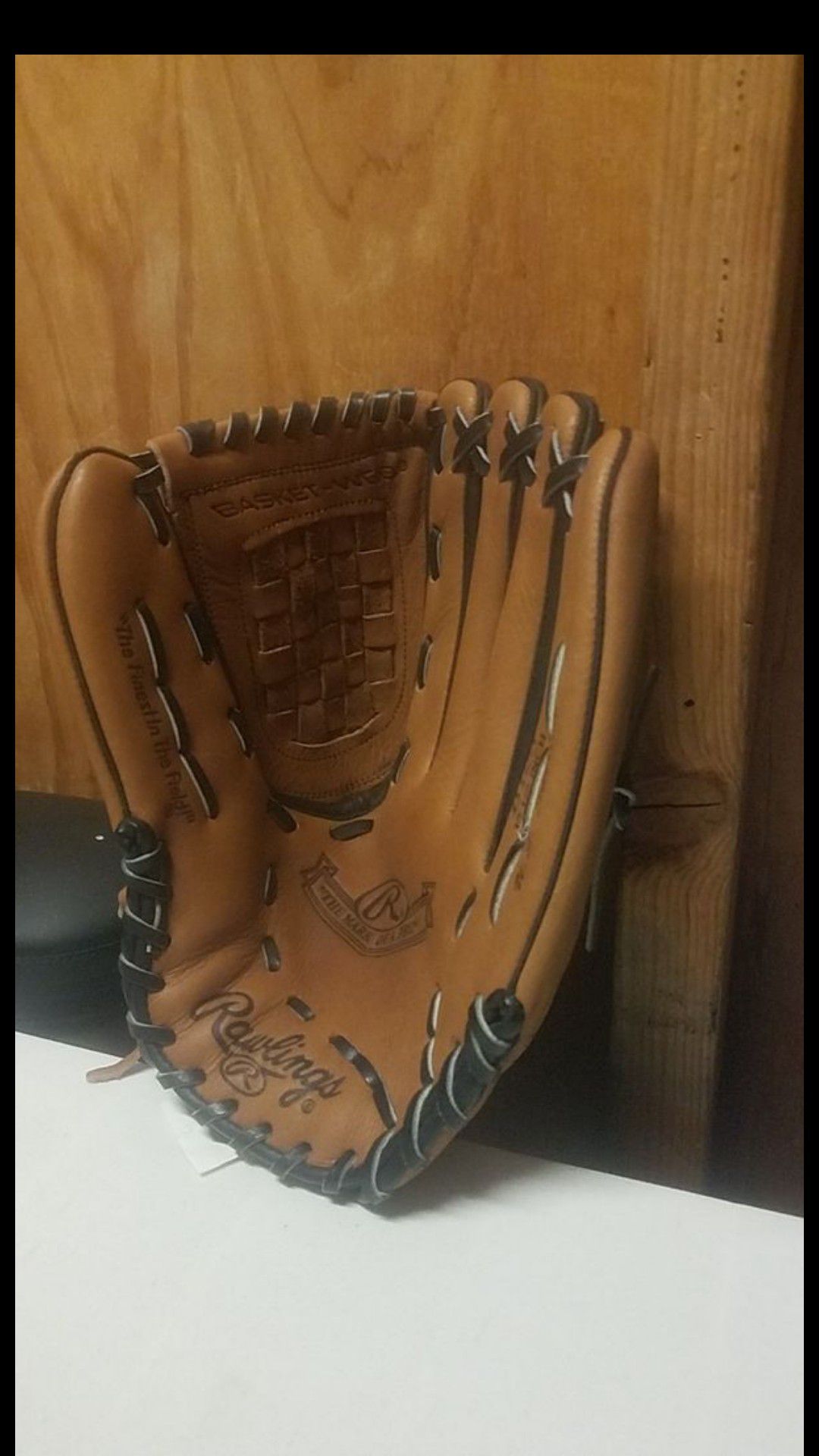 Rawlings softball glove, 12.5"