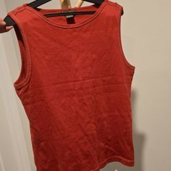 Eddie Bauer WOMENS Tank Top Sleeveless- L