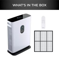 Shark
Air Purifier 4 with Anti-Allergen Multi-Filter Advanced Odor Lock, Smart sensing, HE401