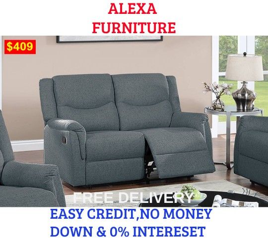 BRAND NEW 2 PC RECLINER SOFA SET INCLUDES RECLINER SOFA AND RECLINER LOVESEAT Item #PDX018109 PDX018108
