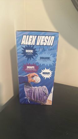 Alex Versia Signed Bobble Head LA Dodgers
