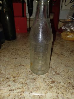Vintage Dr. Pepper Bottle