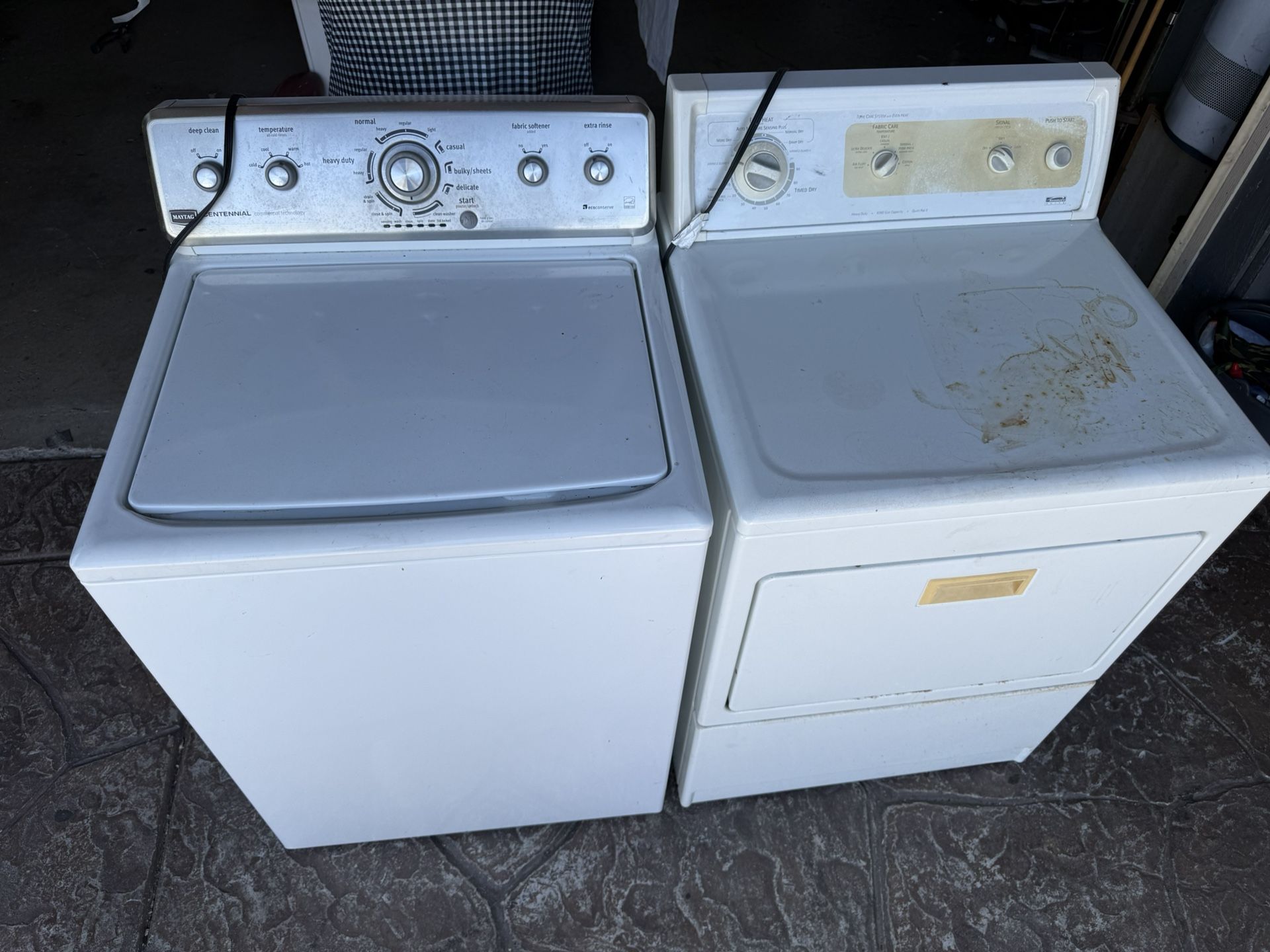 Washer And Dryer