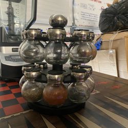 Olde Thomson Orbit 16 Jar Rack 