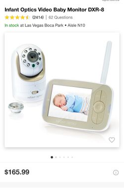Infant Optics Video Baby Monitor DXR-8