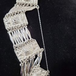 Sterling Multi Strand Braclet