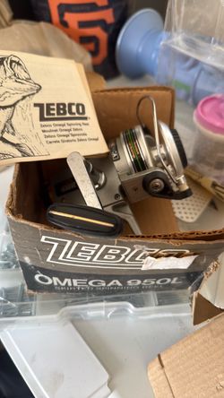 Zebco Omega 950L Skirted Spinning Reel