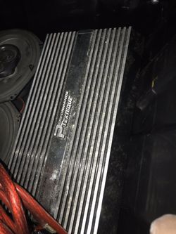 Amp and speakers