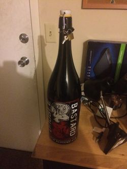 Arrogant bastard collectible bottle