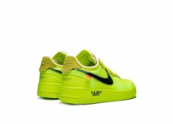 Nike X Off-White The 10: Air Force 1 Low "Volt" sneakers