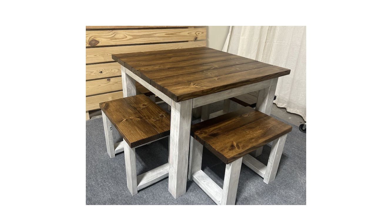 Farmhouse Dining Table ( Square Table )