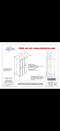 Salsbury Lockers - Designer wood Lockers