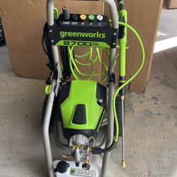 Green works 2700 Pressure Washer