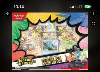 Pokemon Ascended Heroes Deluxe Pin Collection