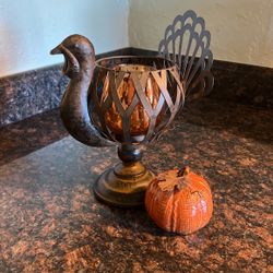 TURKIE  CANDLE HOLDER 
