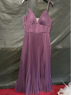 Purple Long Dress Size 12