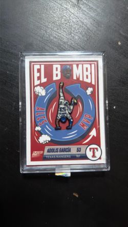 Texas Rangers Adolis García "El Bombi" Cartwheel Collectible Pin (2024 SGA)