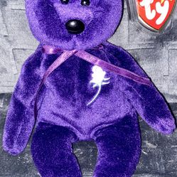 Rare Princess Diana TY Beanie Baby Bear With Original Tags