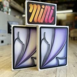 iPad Air 13 inch M2 Chip & iPad Mini 6th Gen Available (Take It Home In Payment/ llévatelo a casa en pagos) 