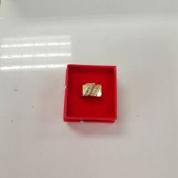 Mens Cluster Ring 14K 11.5G 0.3 Karat Natural Diamonds 