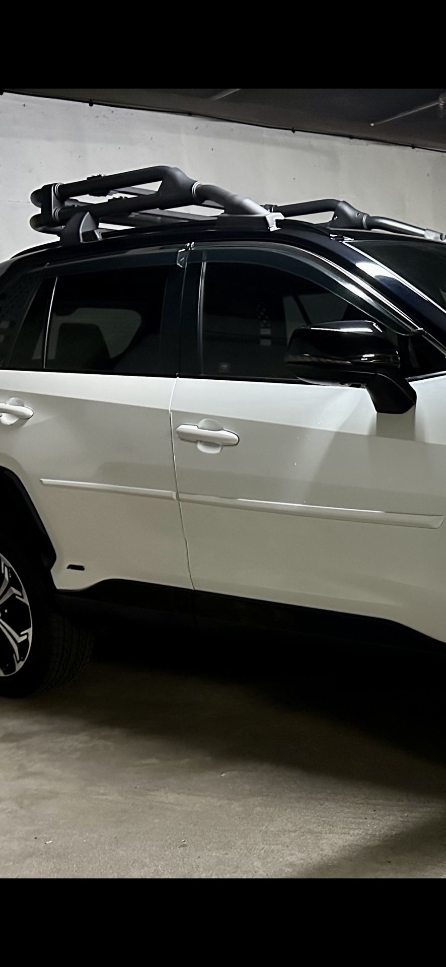 Heavy Duty Roof Rack Basket for 2019 to 2023 Toyota RAV4 Rooftop Cargo Carrier Luggage Basket, fits all models “except” the Adventure Model.