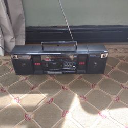Vintage Panasonic RX-C38 Boombox Radio Cassette Circa 1987