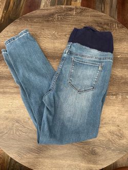 Light Wash Maternity Jean