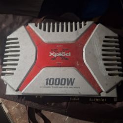 Xplod 1000w Amplifier 