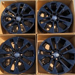 19” Toyota RAV4 factory wheels rims gloss black new