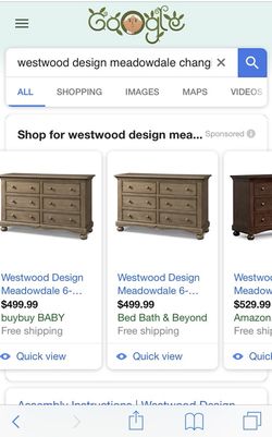 white christmas dresses Westwood Design Hanley 6-Drawer Dresser Cashew