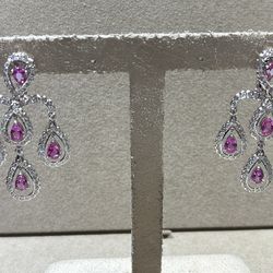 Gold Dangling Earrings