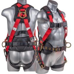 Palmer Safety Hammerhead 5pt Safety Harness Back Padded