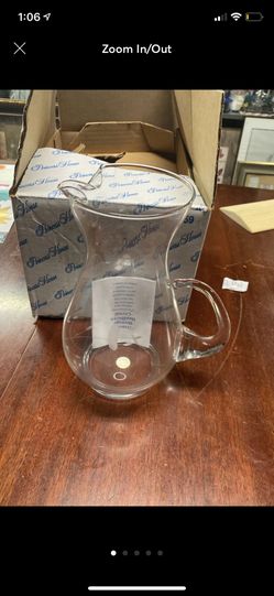 Princess house #459 crystal beverage server