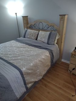 Dresser with mirror, nightstand, and Queen bed  together or separately)