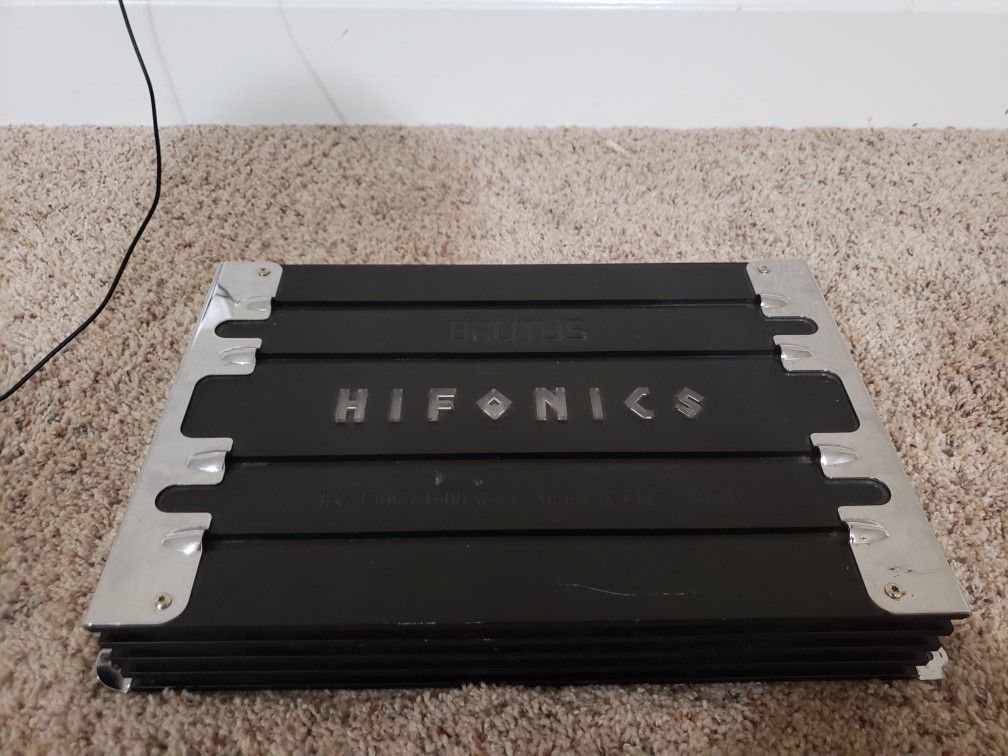 Hifonics Brutus BXi 1606D 1600 Watts Super D-Class Mono Amp