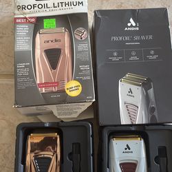 2 - Andis Profoil Shavers 