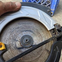 Red Circular Saw Electric