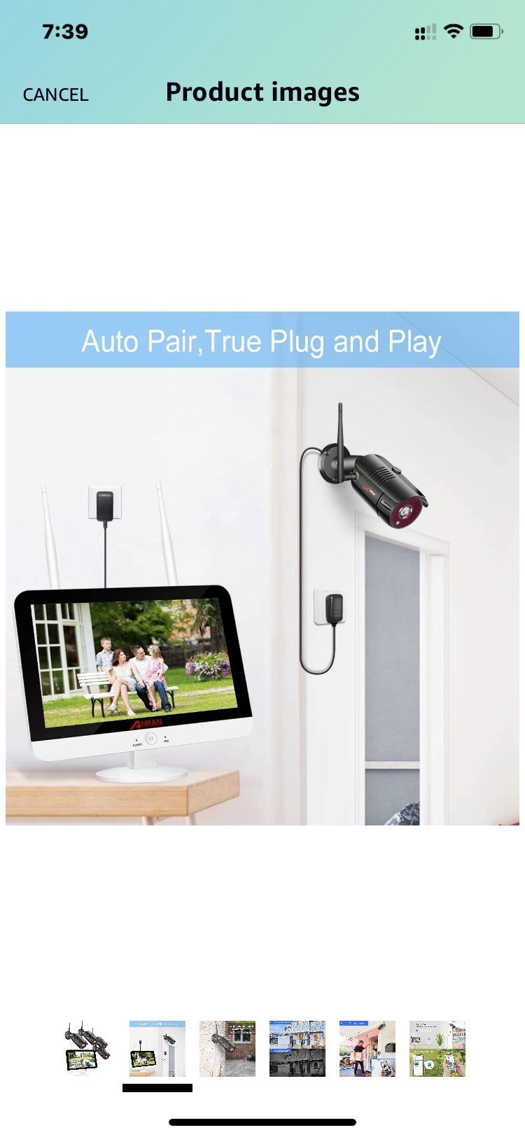 Extra HD 5MP+ All in One] ANRAN Wireless Security Camera System
