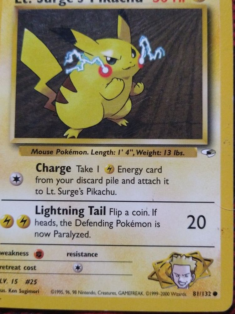 1995 Pokemon Card