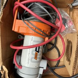 WARN Works 1700 DC powered utility winch