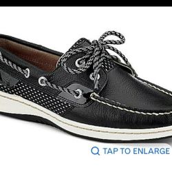 Sperry women bluefish sports mesh 2_eye boat shoe (pre owned)