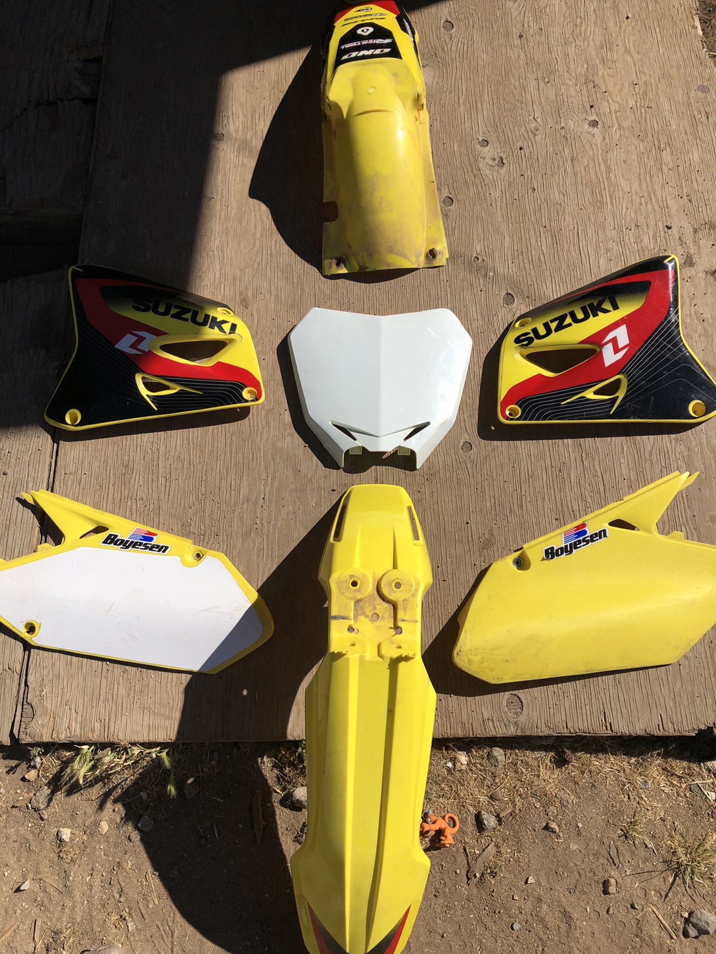 2001-2008 Suzuki RM250 Plastic Set