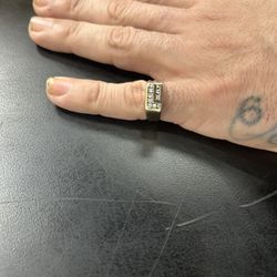 14 K Gold Cluster Ring Size 4 1/2 Diamond 