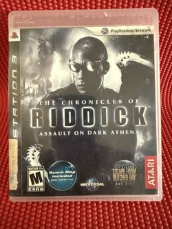 The Chronicles Of Riddick Assault On Dark Athena PlayStation 3