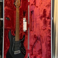 Ibanez Prestige AZ24047 7-String Electric Guitar Black