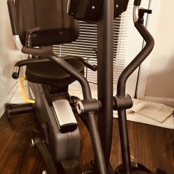 FitnessZone PhysioStep HXT Compact Recumbent Elliptical Cross Trainer 