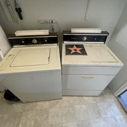 Washer And Dryer 