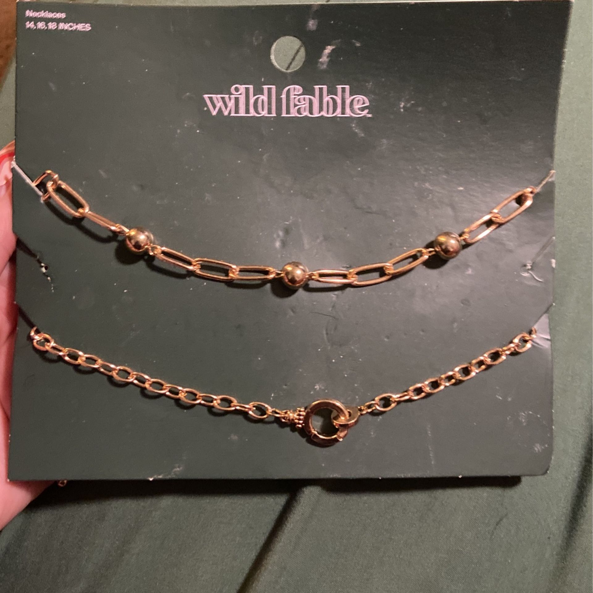 Gold Chain necklaces