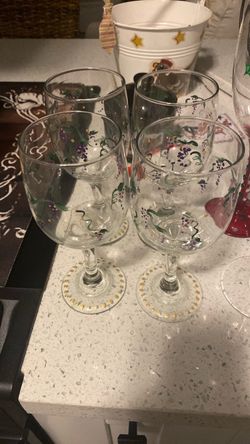 Wine glasses
